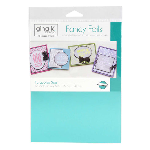 Gina K Designs Fancy Foil Sheets (available in 14 colours)